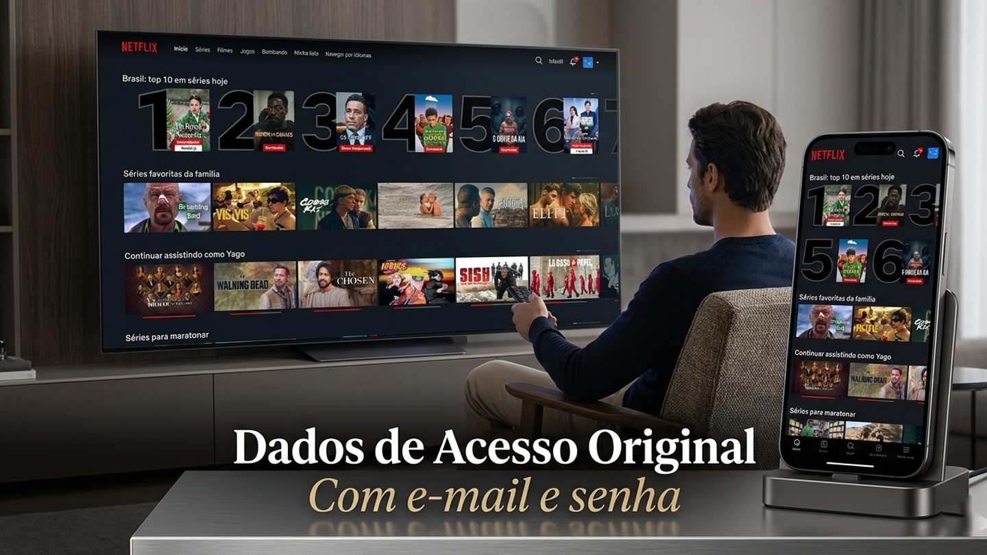 NETFLIX - TELA PRIVADA - PLANO MENSAL 30 DIAS - imagem 2